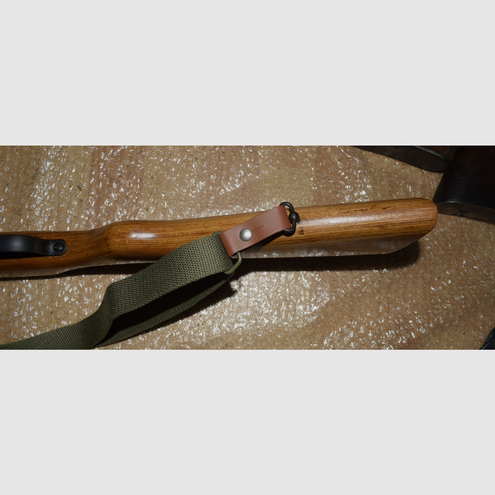 Luftgewehr Haenel 49a - 1957 - Feder und Manschette NEU 12er Magazin und Tragegurt