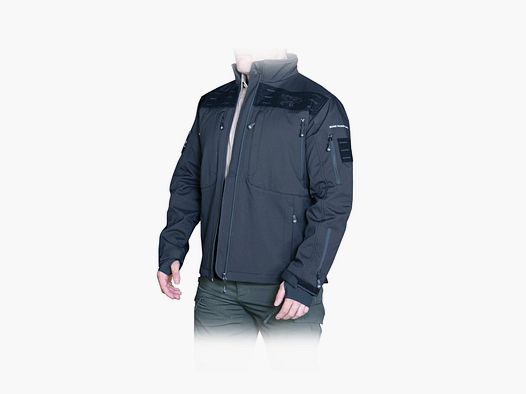 MANTEAU ALPHA ACE NOIR -M