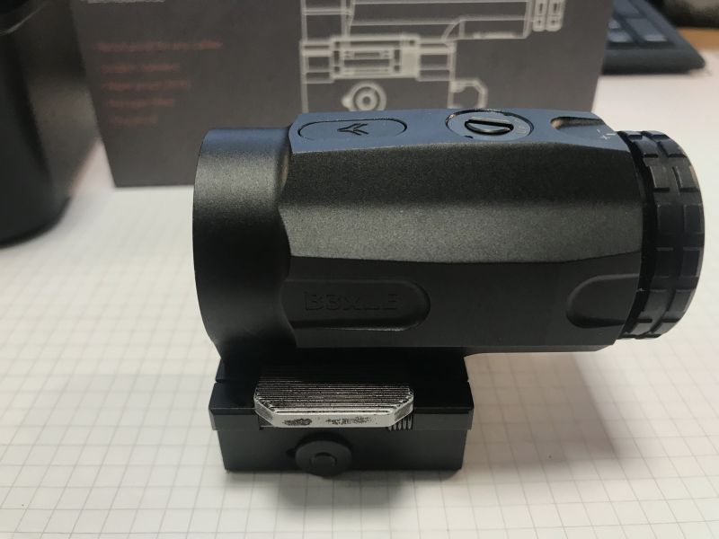 Falke B3X lE Magnifier Auto-Side-Up 3fach Vergrößerung NP 325 Steiner Zeiss Sig Sauer AR15