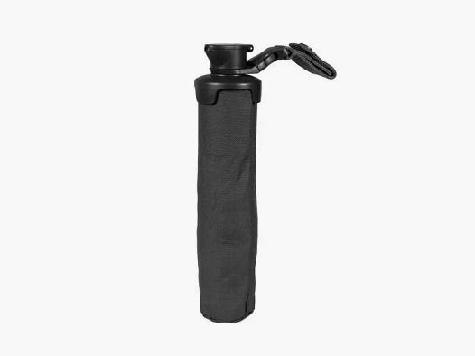 Ball bag with bottle head, foldable with Molle clip, BK