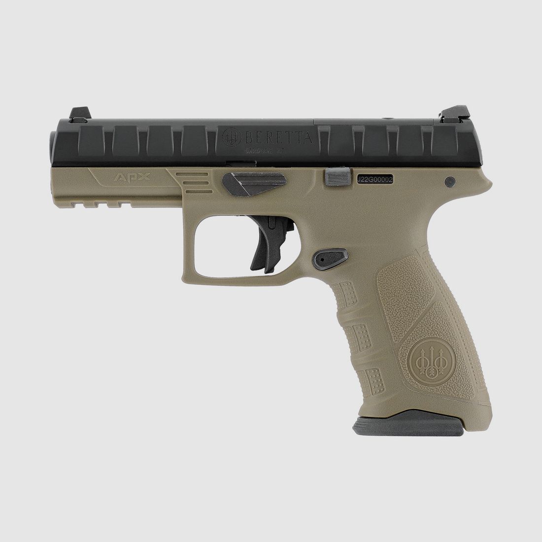 Umarex Airsoft Gas BERETTA ASG-Beretta APX RDO 6mm FDE- 6mm