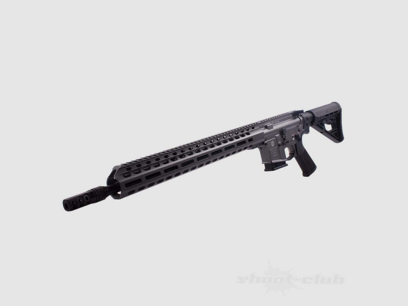 Schmeisser AR15 Dynamic L Gun Grey M-Lok