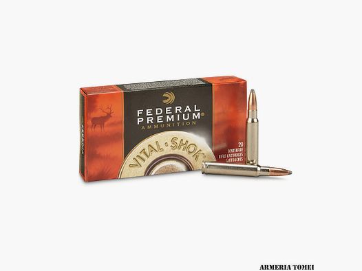 FEDERAL – VITAL SHOK 338 WIN MAG 250gr Nosler PARTITION