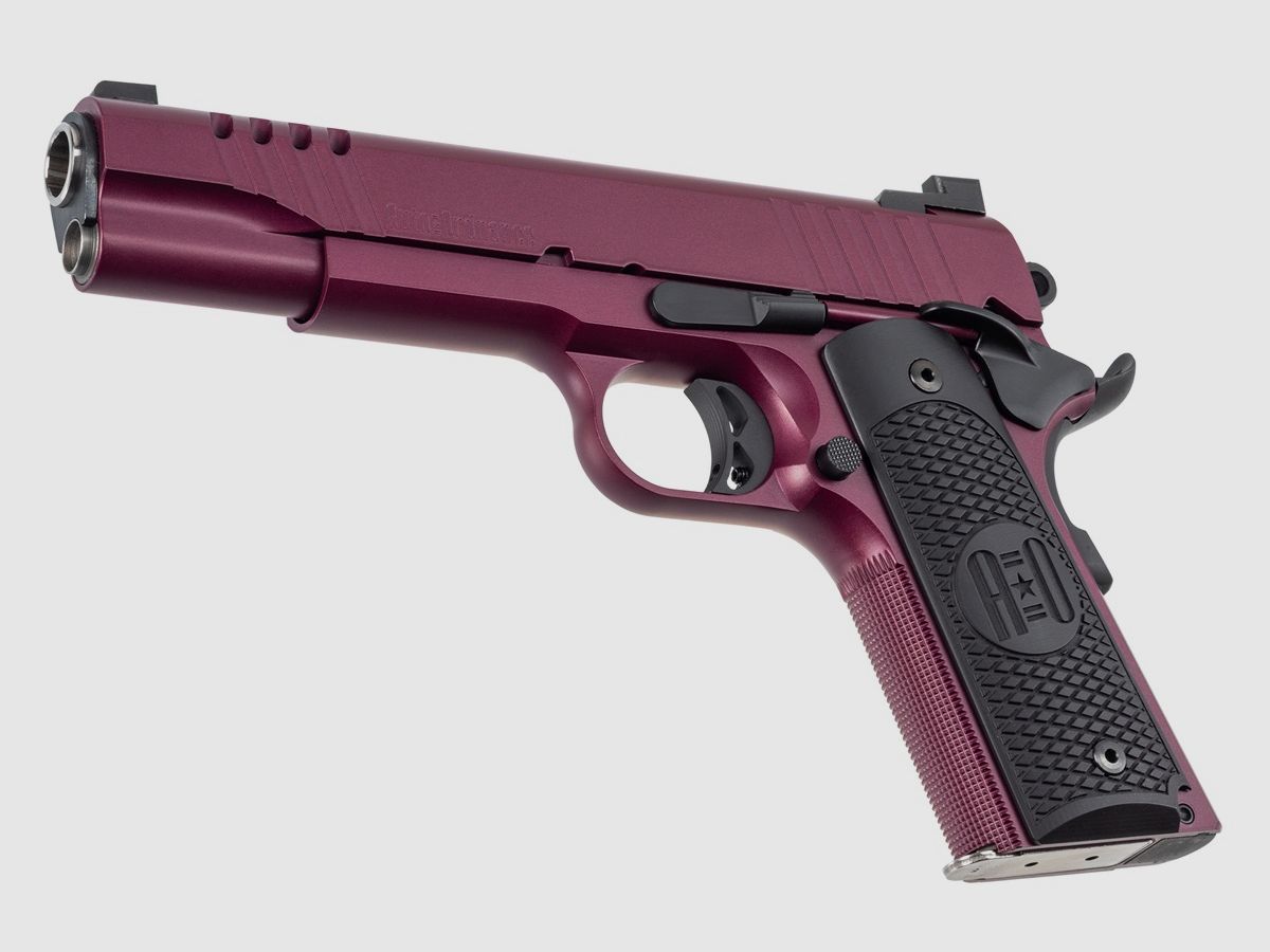 1911 Custom 5" Black Cherry Sight 3-Dot White, Bild 3 von 4
