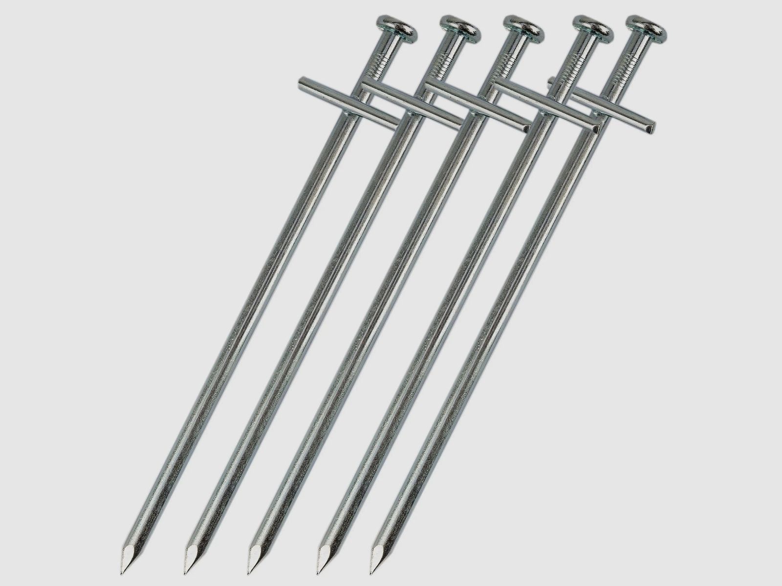 Relags Relags Felsnagel Rock 17 cm 5 Stück silberfarben