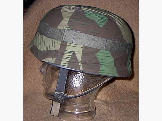 Tarnbezug für Fallschirmjäger-Stahlhelm Wehrmacht Repro !!!