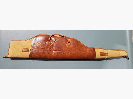 HANDGEFERTIGTES LEDER- UND KORKHOLSTER FÜR RIFLE MIT OPTIK 125 CM