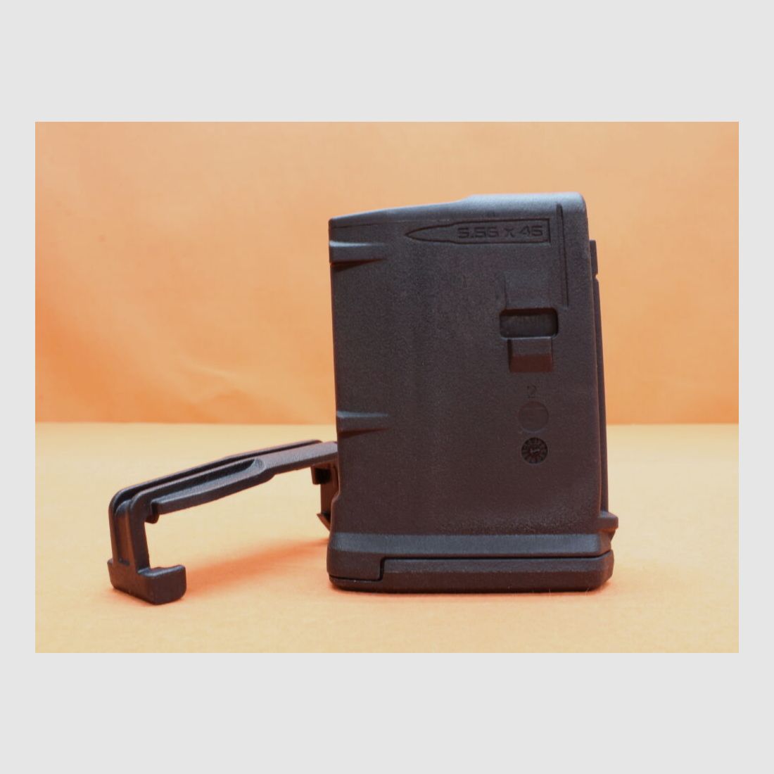 Magpul AR-15: Magazin Magpul PMAG 10-Schuss (MAG559-BLK) Gen.M3 Polymer Black .223Rem Geeignet z.B. für Waffen Typ AR15/ OA-15/ SIG516/ SIG M400/ HERA THE15th, Bild 2 von 3