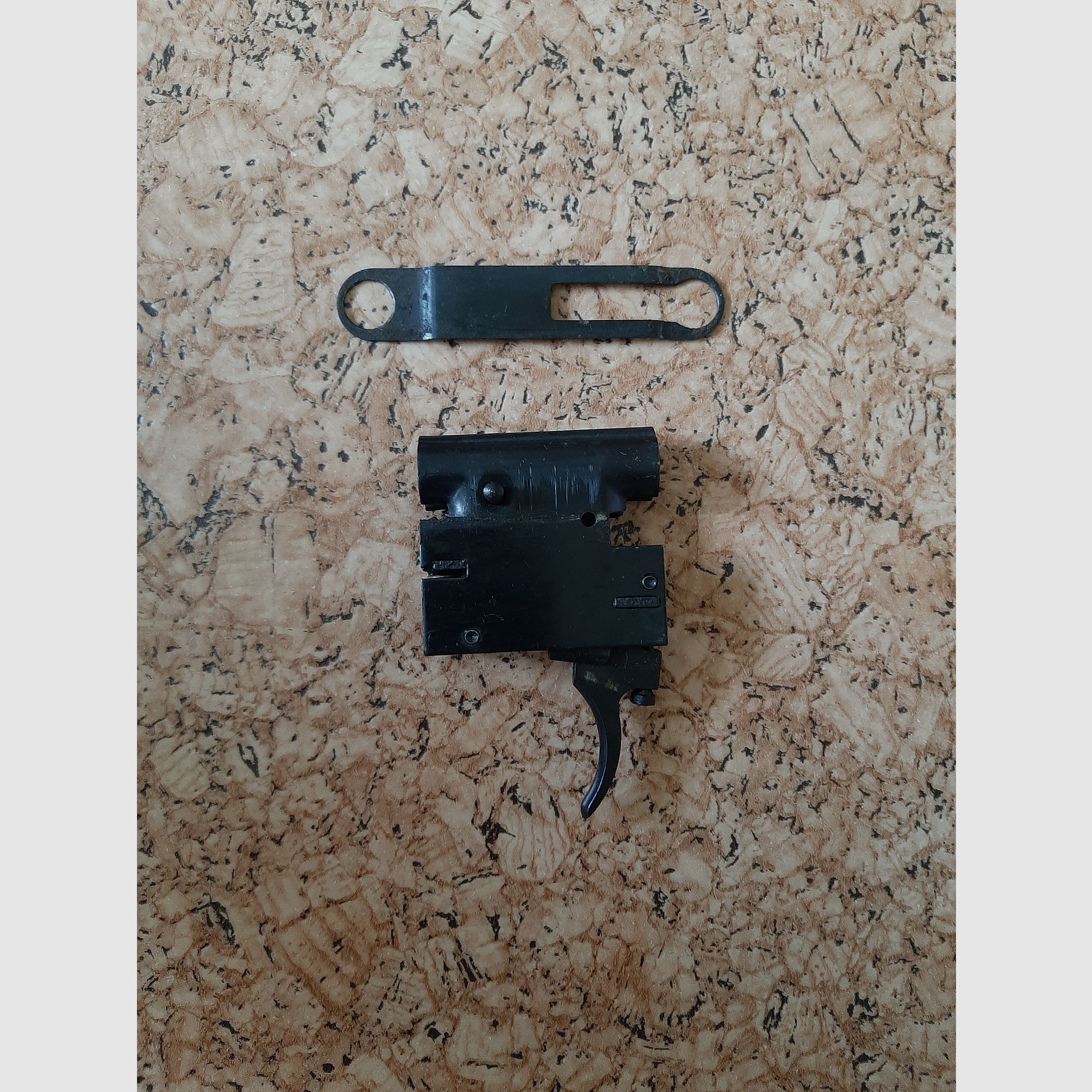 Walther LG 52 Abzugssystem mit Schaftblech
