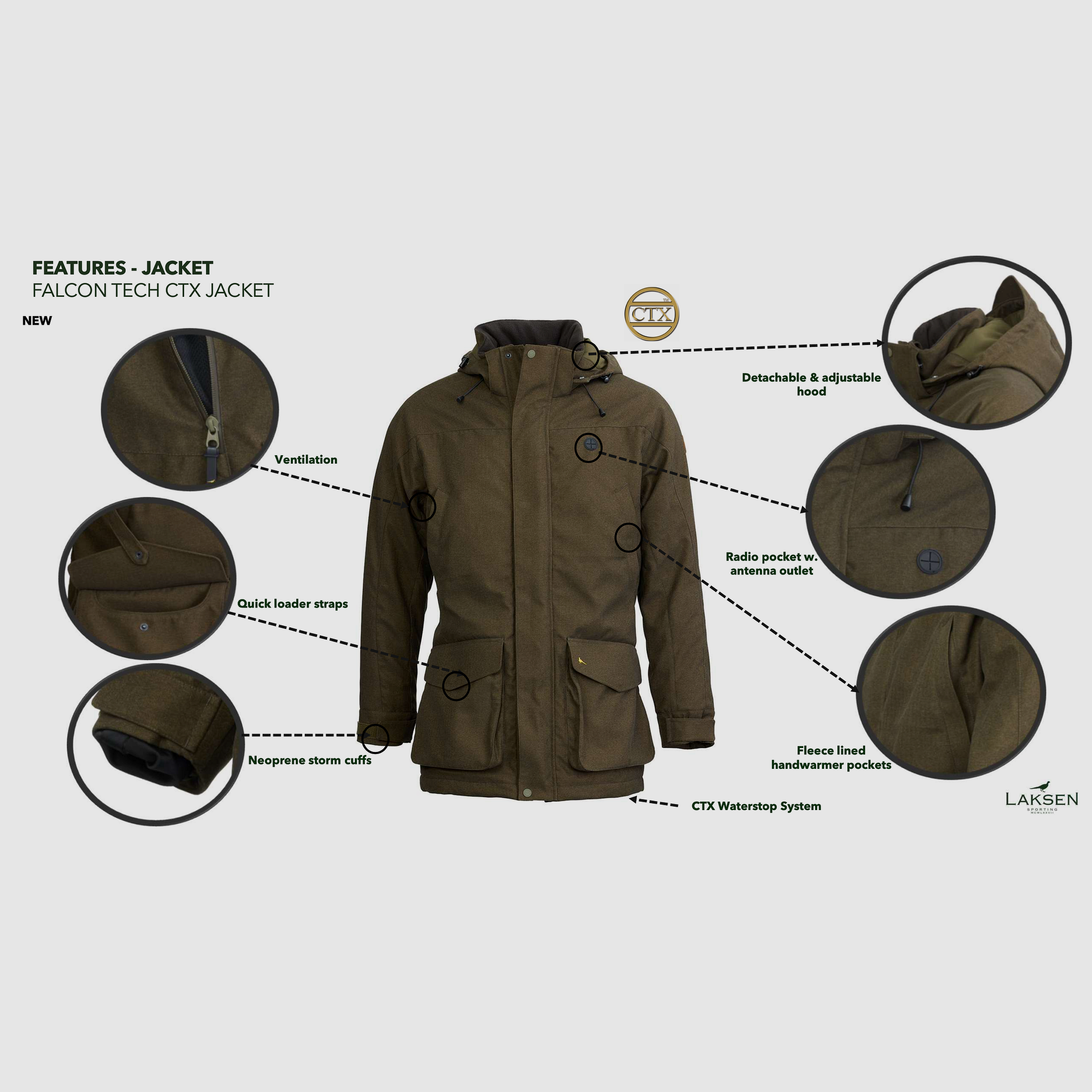 Falcon Jagdjacke Lady, Bild 2 von 4