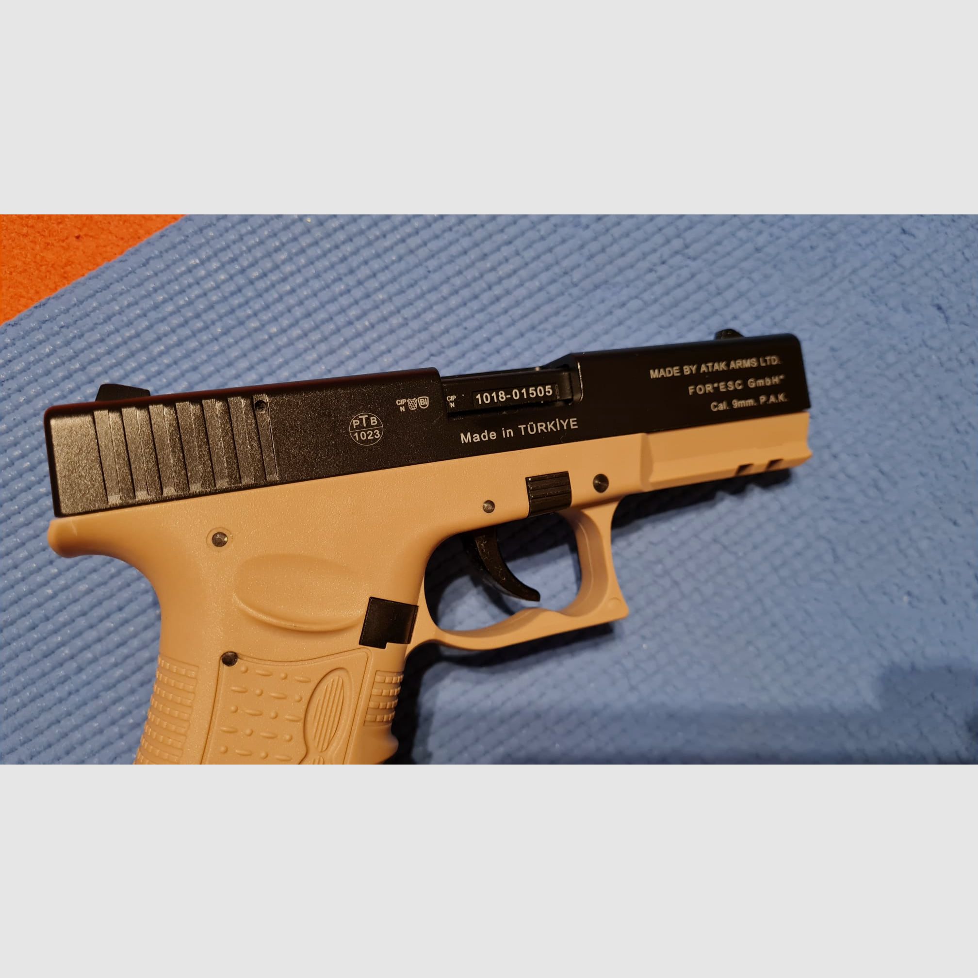 Zoraki 917 Desert/Tan, 9mm P.A.K NEU