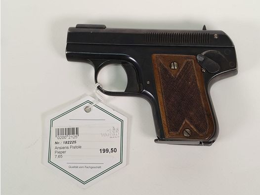 Ancien Mod. Pieper 7,65mm Browning