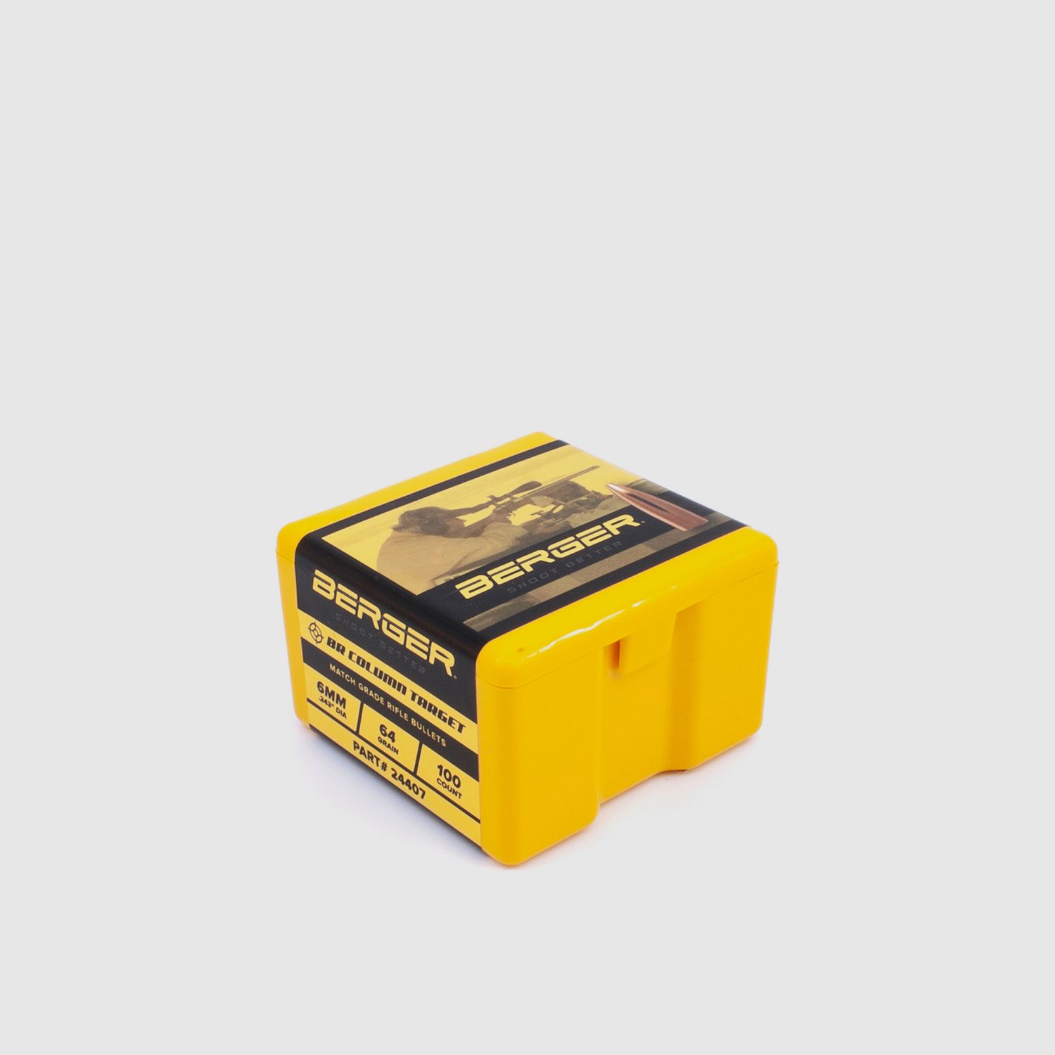Berger Geschoss 6mm/.243 BR Column Target 64,2GR 1000 Stück