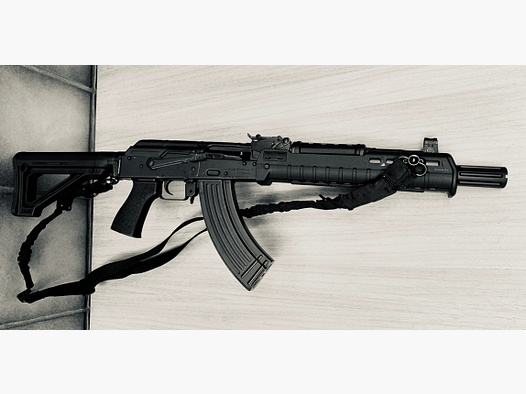  Cugir WS1-63 SB 32cm Lauf  sportlich zugelassener AK47 Klon halbautom. Büchse 7,62x39 Typ AKM