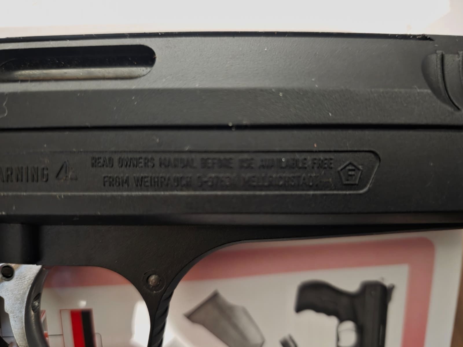 Weihrauch HW 40 PCA pistolet à air comprimé – Cal. 4,5mm Diabolo – État impeccable !