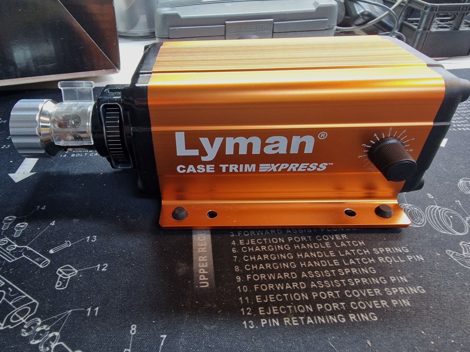 Lyman Case Trim Express & Hornady Case Prep Duo - Strumento multifunzione per la lavorazione delle cartucce - Come nuovo e poco utilizzato!