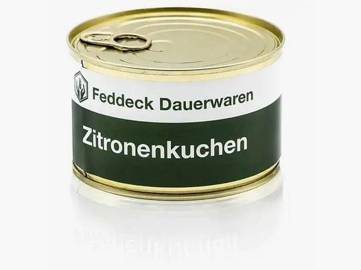 Feddeck durable goods lemon cake tin 160g