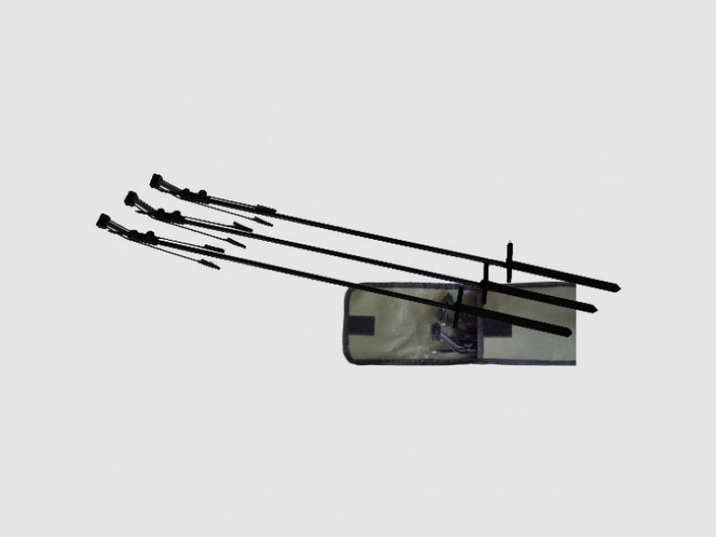 Bouncer in metallo/fibra di vetro, regolabile, 110–180 cm, set da 3 con borsa per il trasporto, immagine 2 di 2
