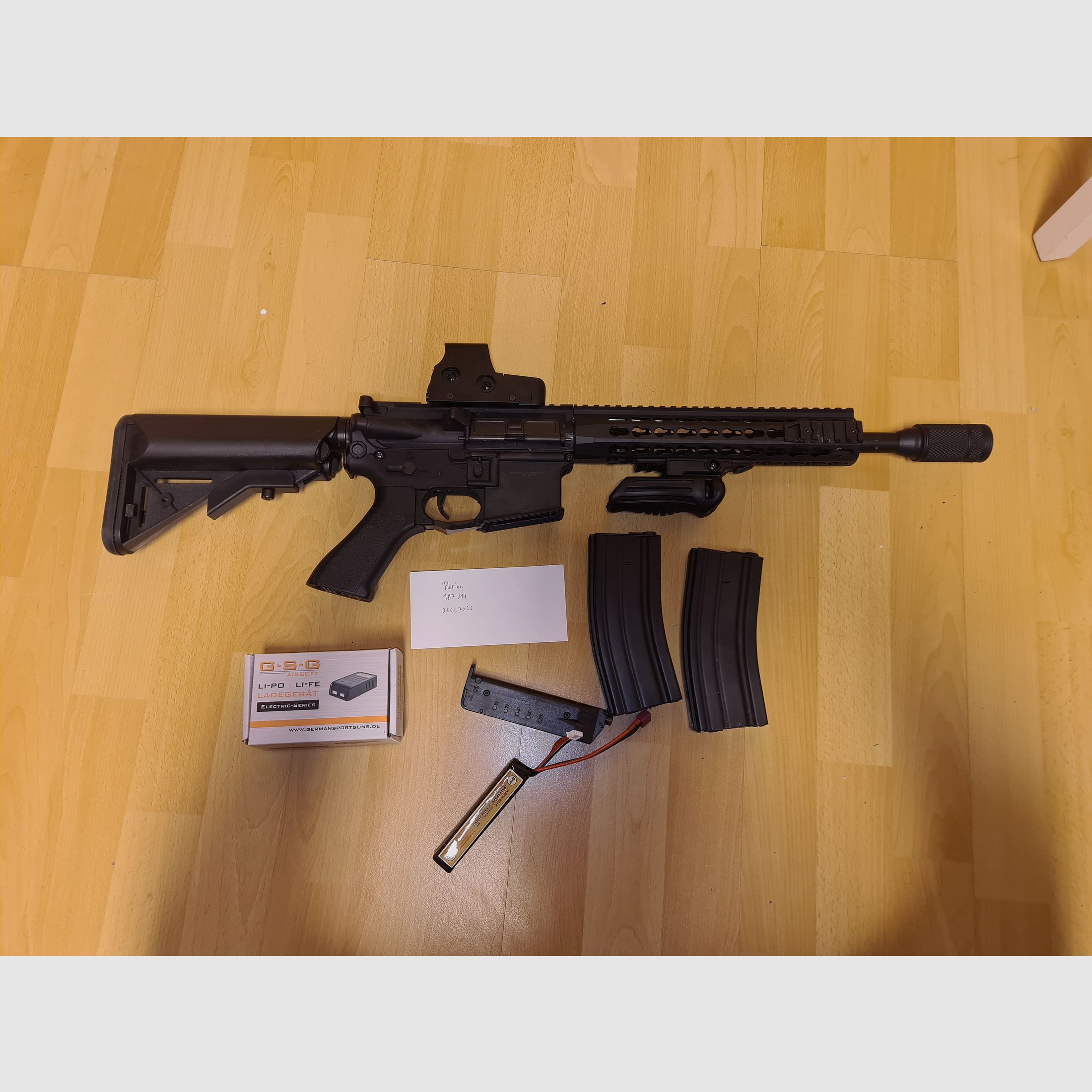 Verkleinerung meiner Airsoft-Sammlung