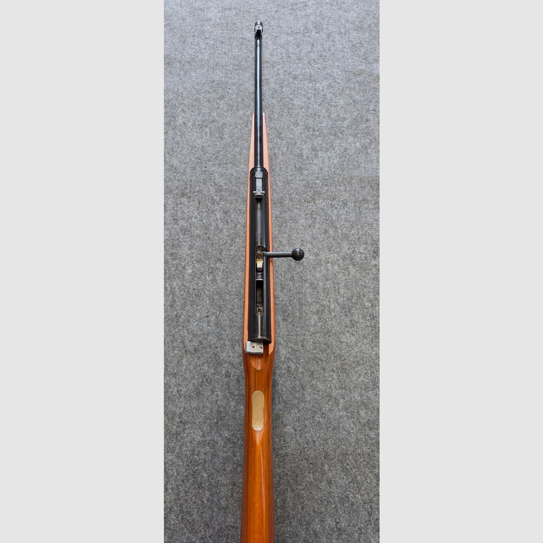 Haenel Mod. 49a good quality with laminated wood stock from 1963 in very nice condition bolt action no 310