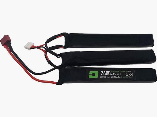 Nuprol Batterie Nuprol LiPo 11.1V 2600mAh Triplet T-Stecker Deans