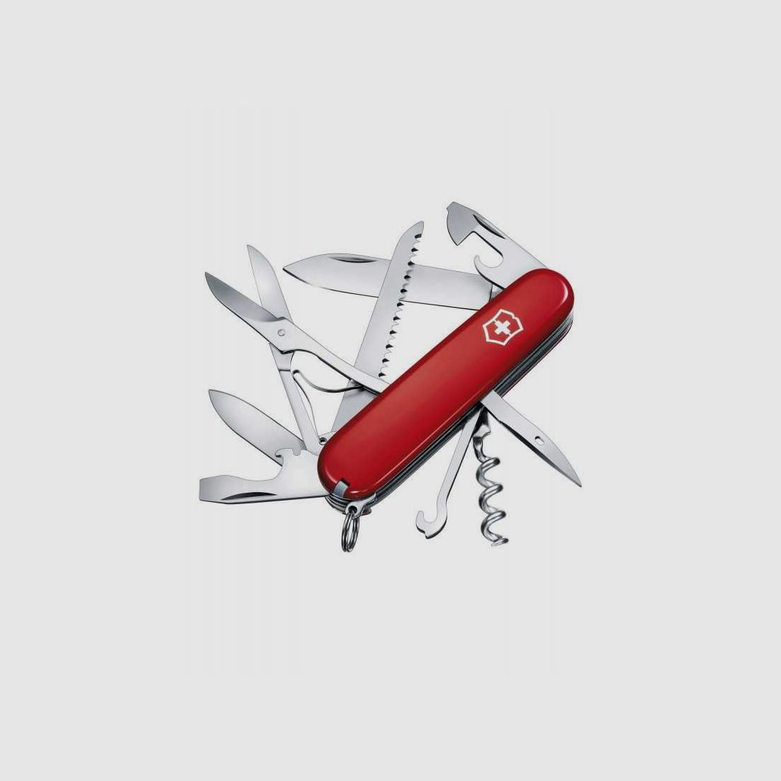 Victorinox Offiziersmesser, Huntsman, rot, 15 Funktionen