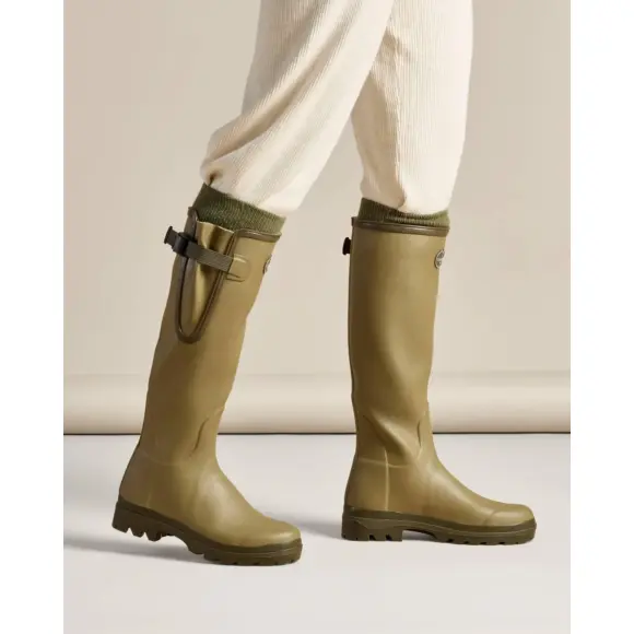 Bottes Vierzon Damen Le Chameau Jersey gefüttert Grün Vierzon, Bild 11 von 16