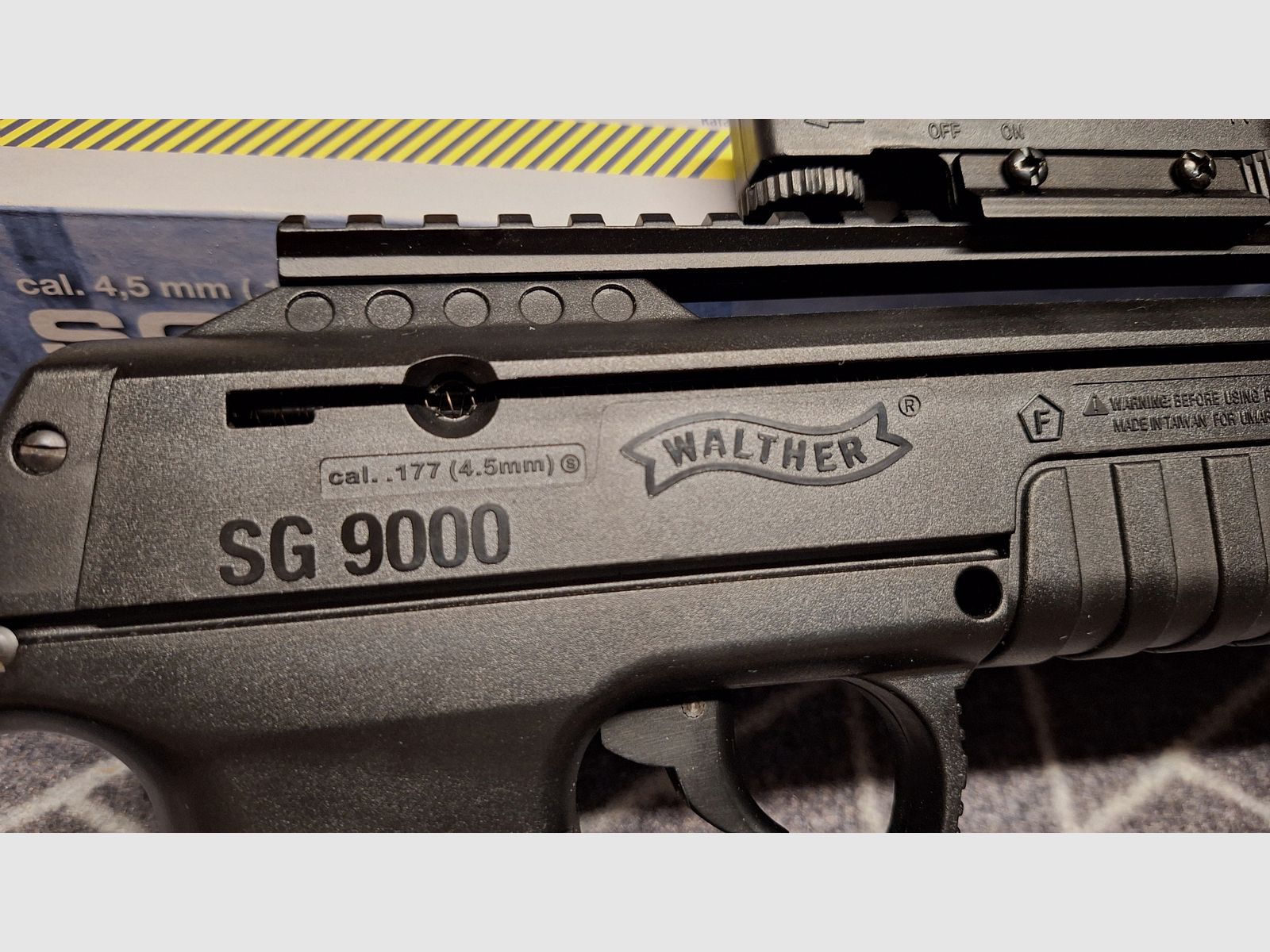 Walther SG9000 4.5mmBB CO2 as good as new!