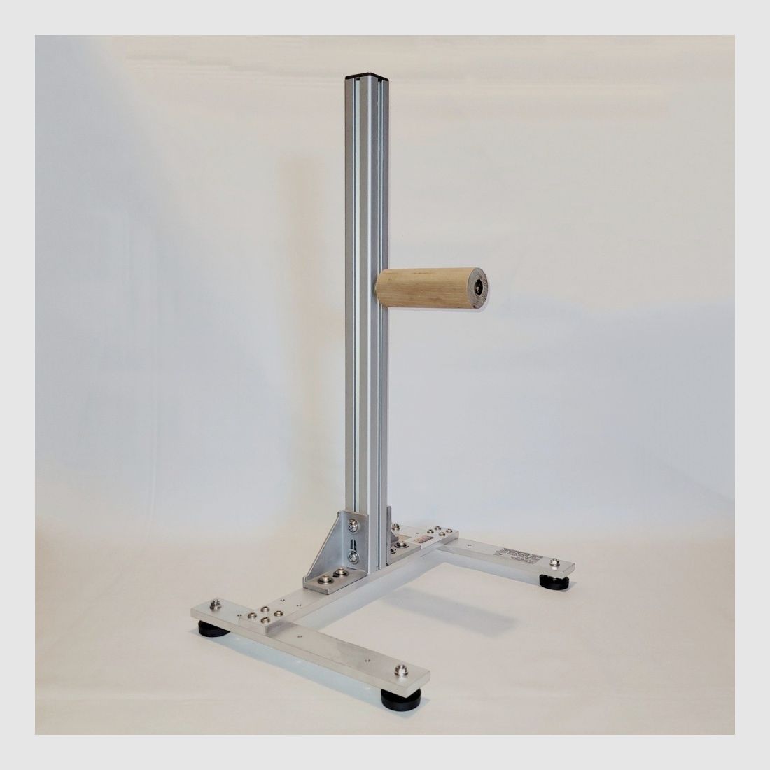 KGF Auflagestativ - Auflageständer Alu H-600-Basic mit Buchenholz-Auflage 