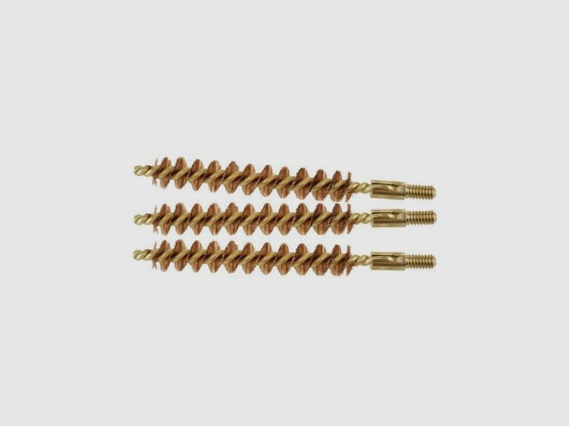 Tipton Best Bore Brush, cepillo de bronce para cal. 22, paquete de 3.