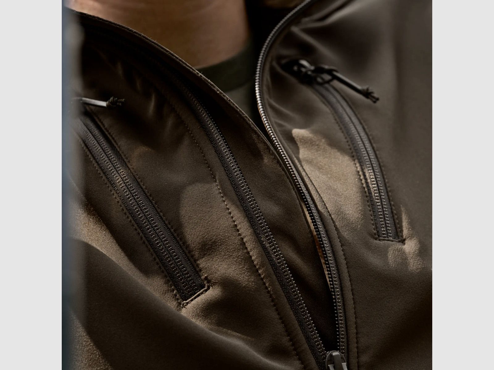 Härkila Softshelljacke Scandinavian (Willow Green/Shadow Brown)