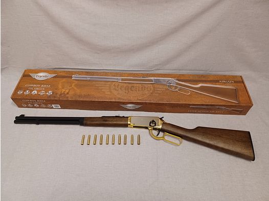 Legends Cowboy Rifle / gold / 4,5 mm BB / CO2 / Gewehr / OVP (147)