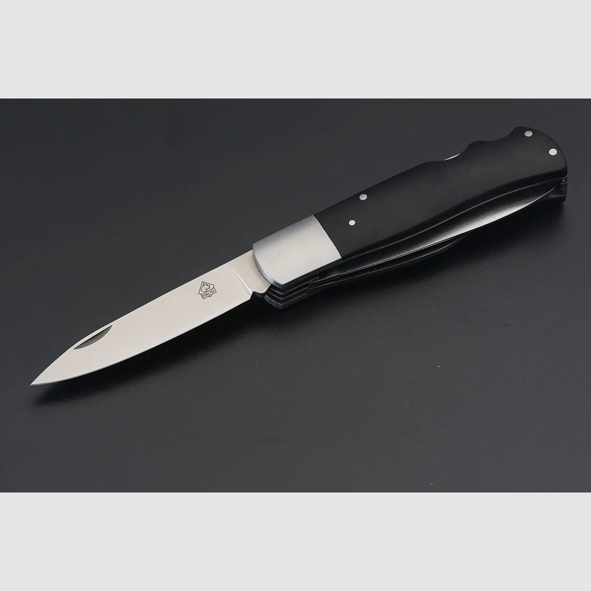 Couteau de poche de chasse PUMA TEC en ébène