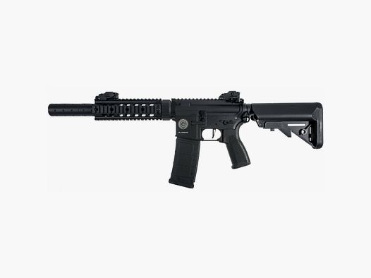 Grand Power AR15 SilentOps 7 pollici CHARLIE Delta Armory Nero S-AEG Fucile Airsoft Libero da 18 anni