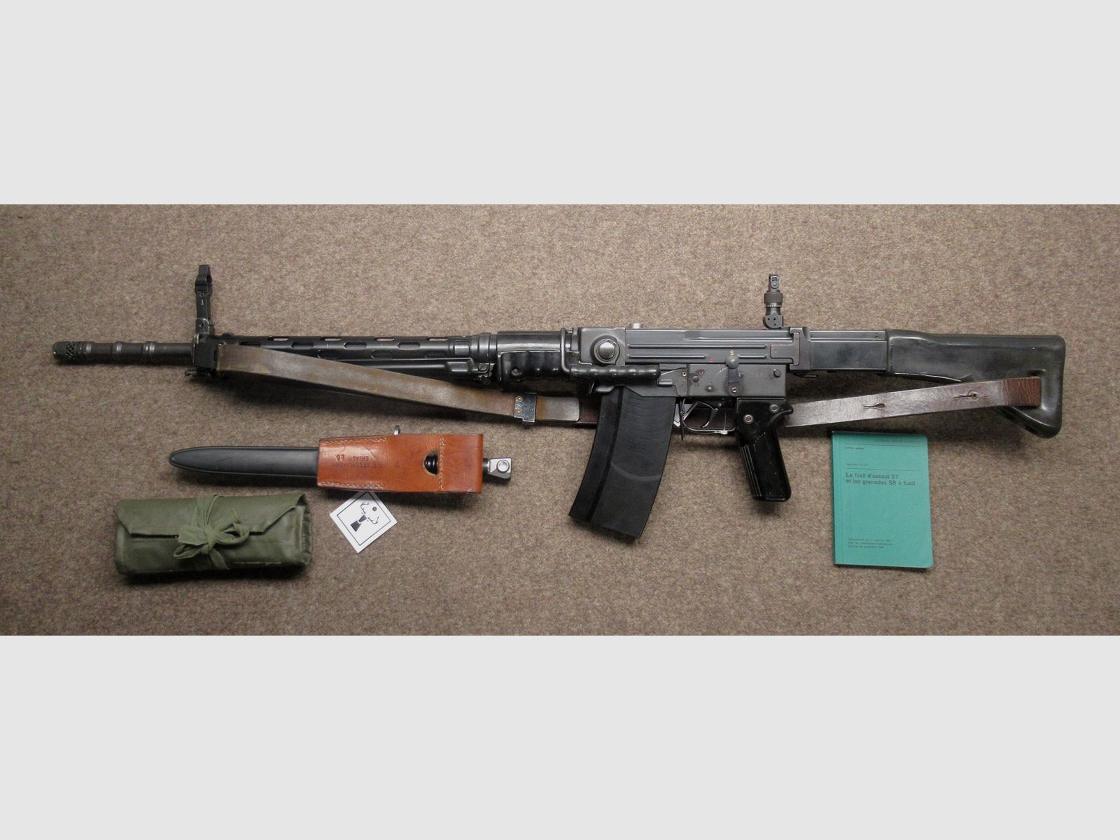 GC-33 halbautomatisch SIG Mod. Lauf 57 Kal. 7.5x55, Bild 2 von 4