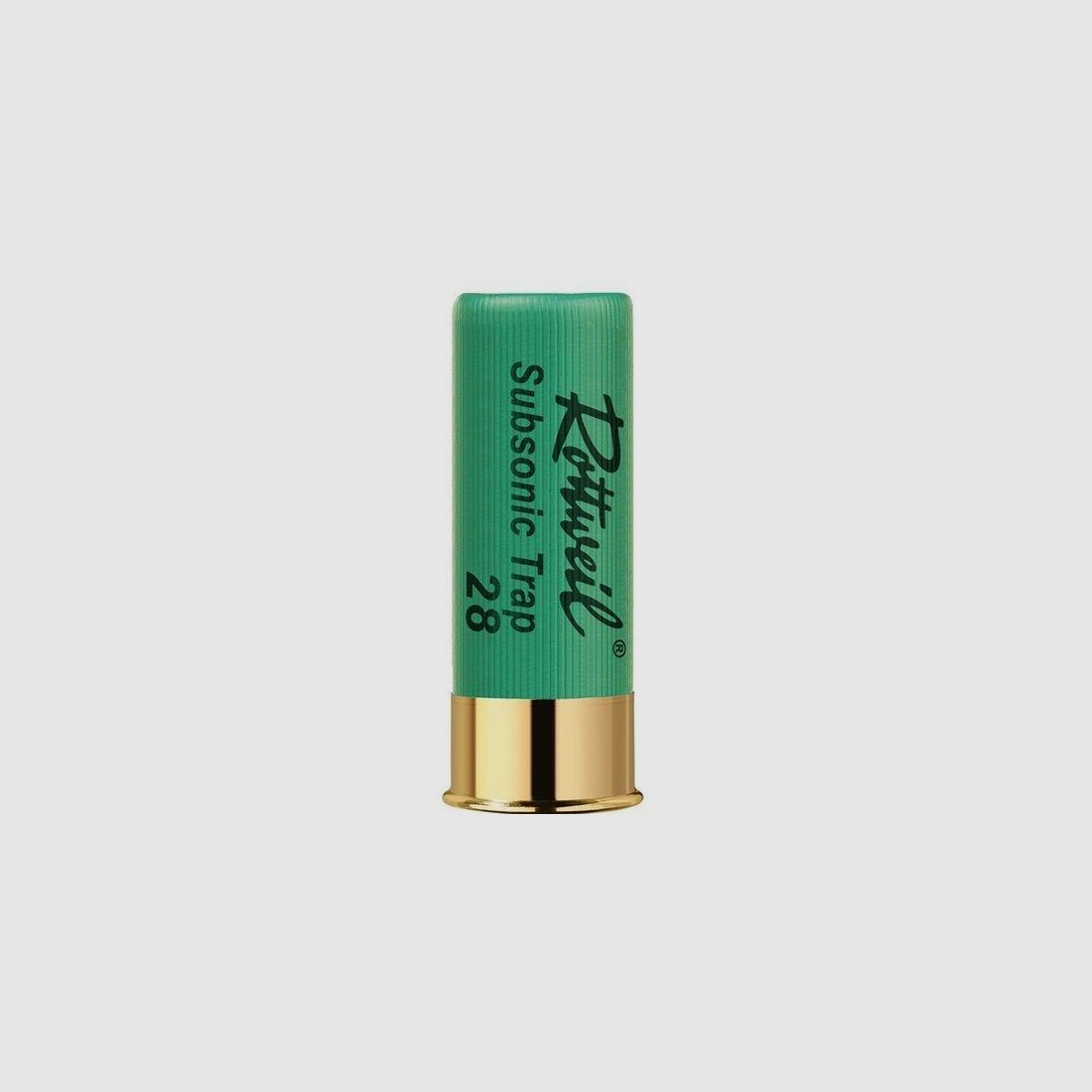 Rottweil shotgun ammunition, Subsonic Trap 28 Rottweil 12/67.5 28g 2.4mm No.7.5