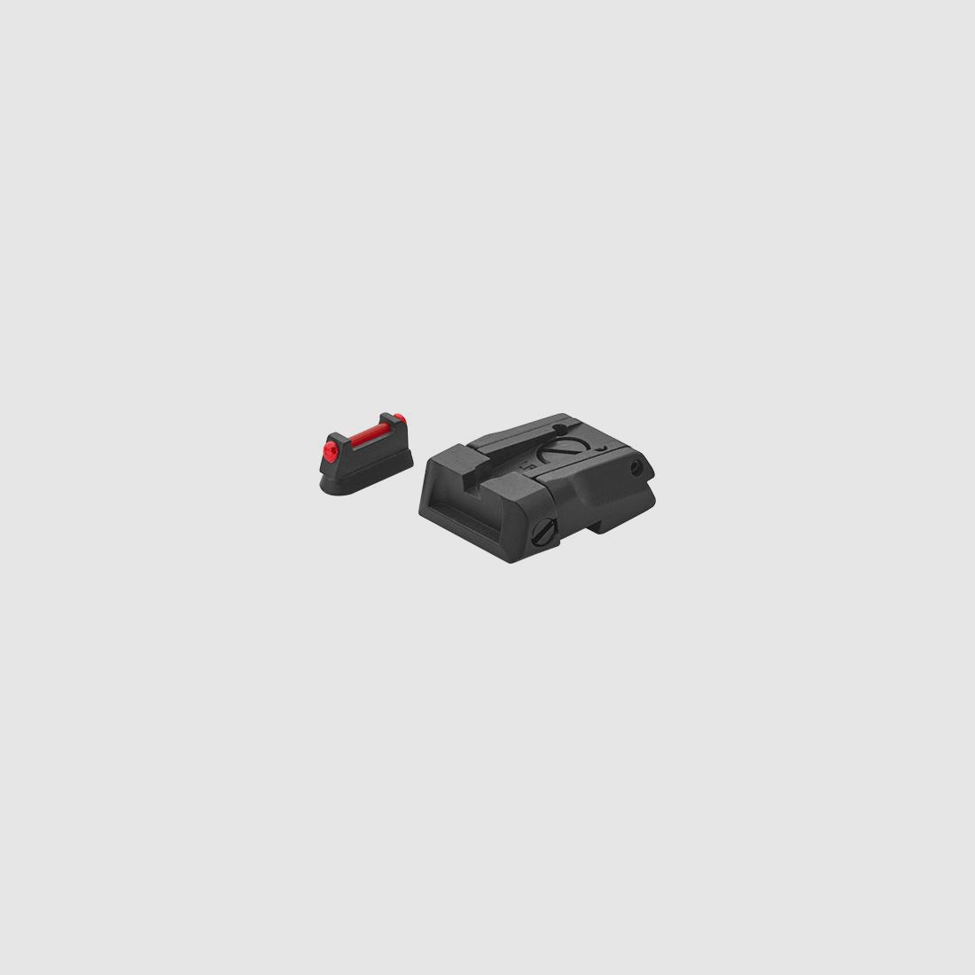 LPA SPS06CZ6F Micrometer Sight Set for CZ SP-01 "Shadow" – Fiber Optic