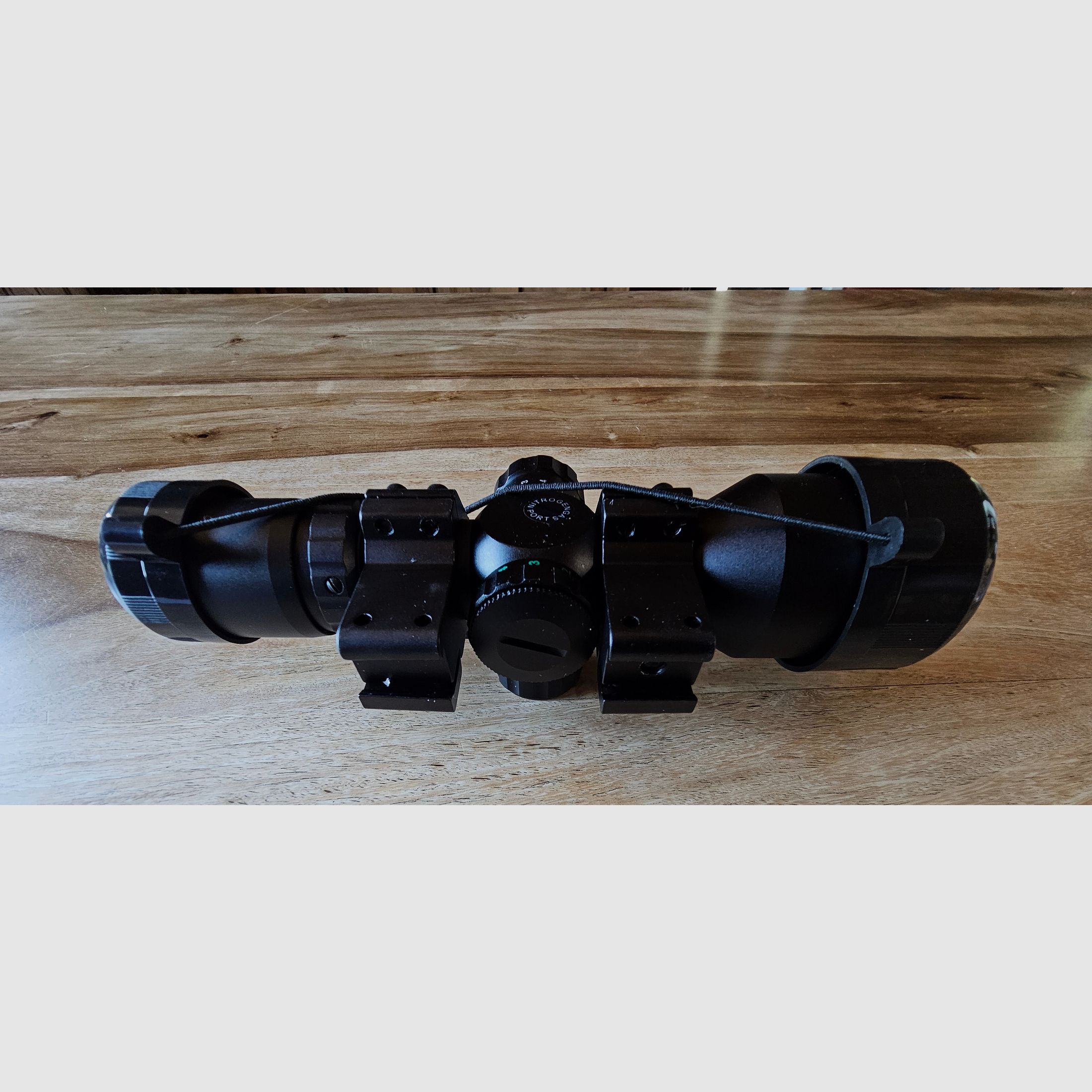 Zielfernrohr 4komma5 3-9×42E beleuchtetes Mildot 11 mm 