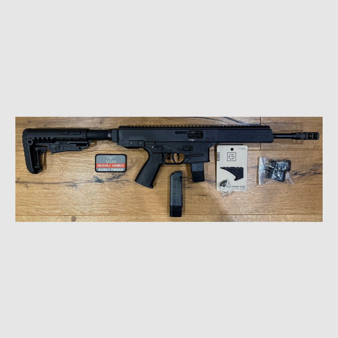 B&T AG (Brügger y Thomet) GHM9 Sport DE con culata AR