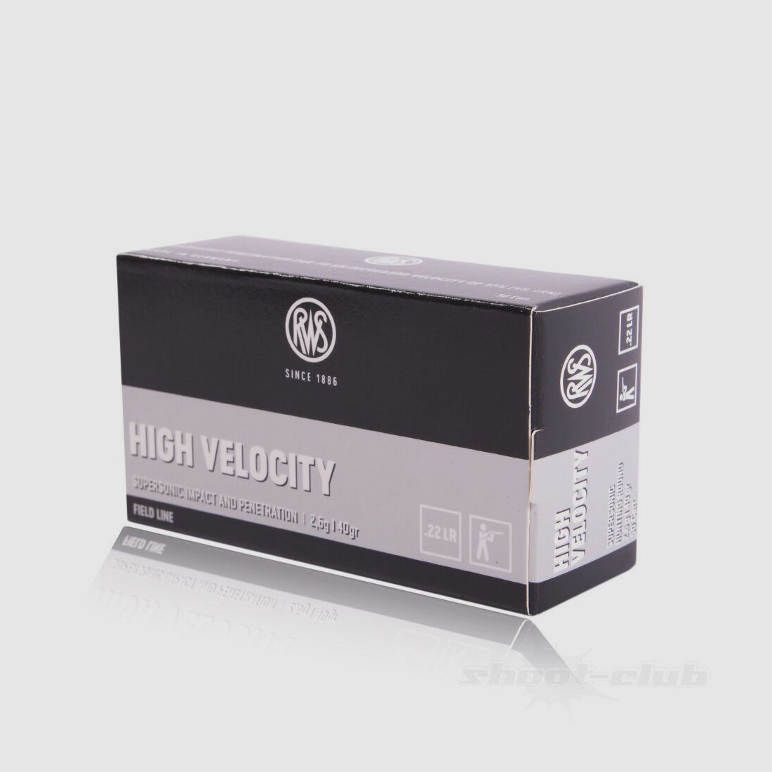 RWS HV Supersonic 40grs 50St .22lr, image 2 sur 4