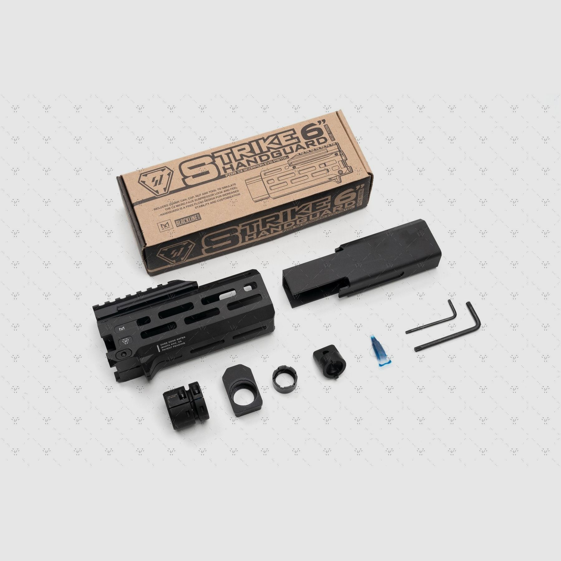 Strike Industries 6″ handguard per CZ Scorpion, immagine 6 di 6