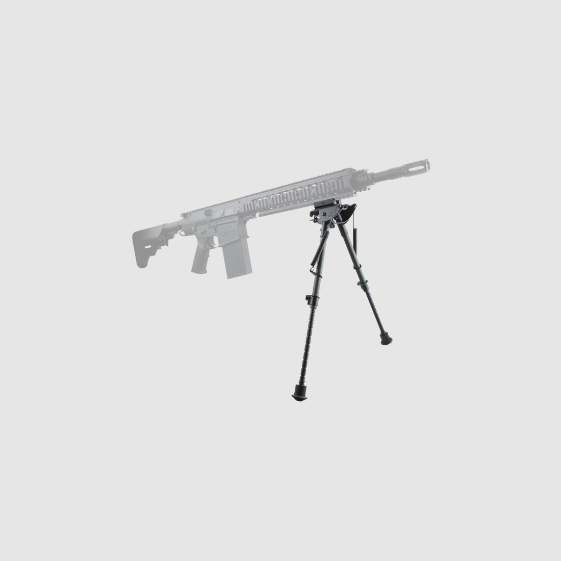 Bipied pour carabine Rokstad Carbon 6N - Grenadière ou rail Weaver - 23-34,5cm, image 9 sur 10