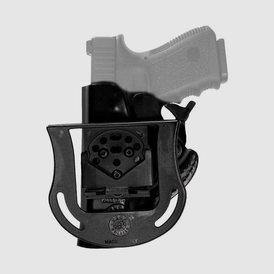 Paddelholster mit VEGA PULL SIDE System Caracal F,H&K USP,Walther P99Q/PPQ M2 Schwarz Rechtshänder