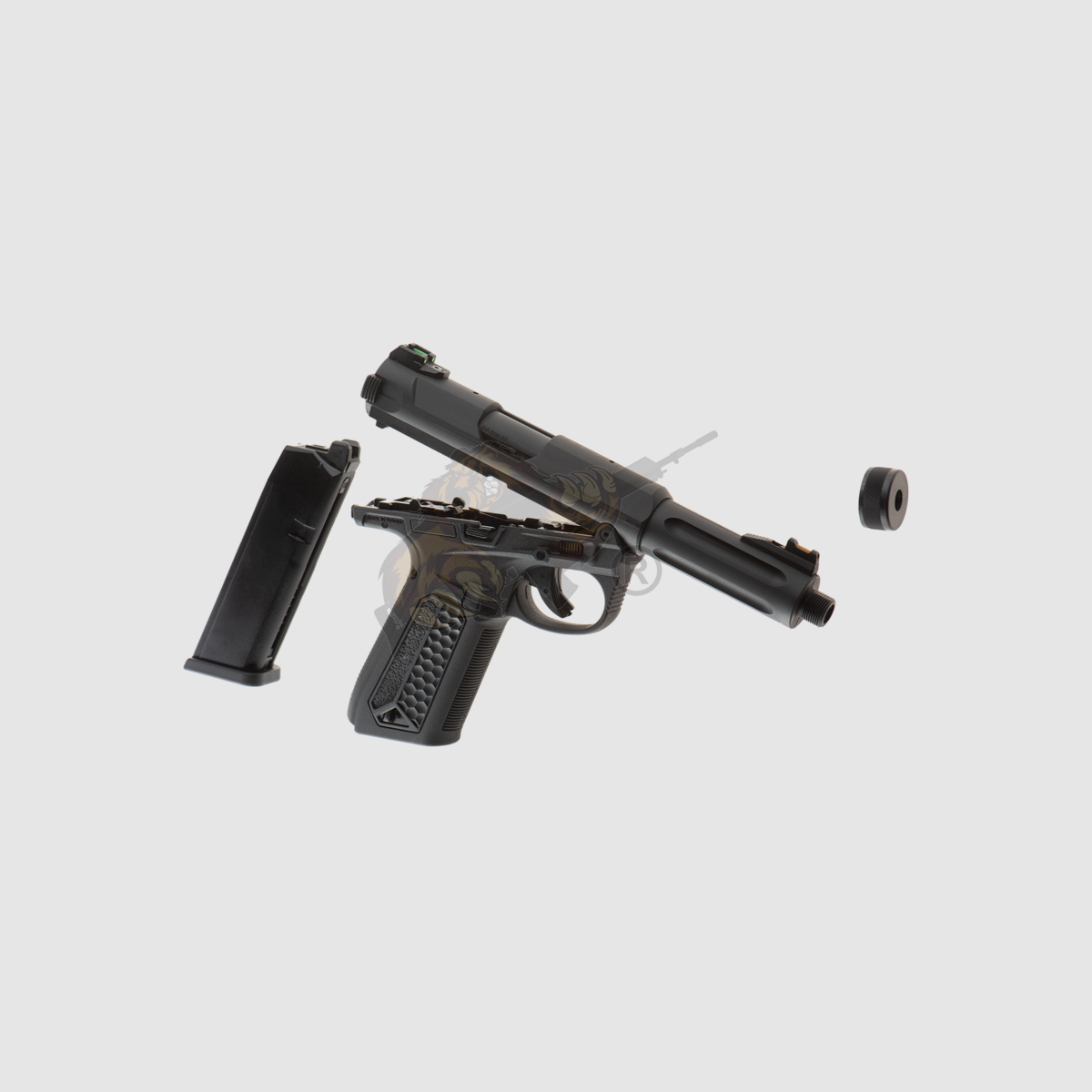 AAP01 Assassin Gas Blow Back Black Airsoft Free from 18 - GBB - F | Action Army, image 10 of 11