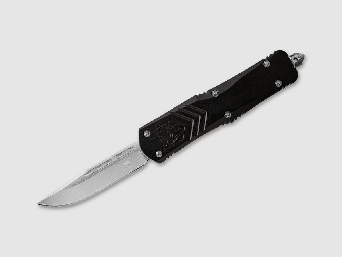 CobraTec Large FS-X black automatic OTF knife, image 2 of 10