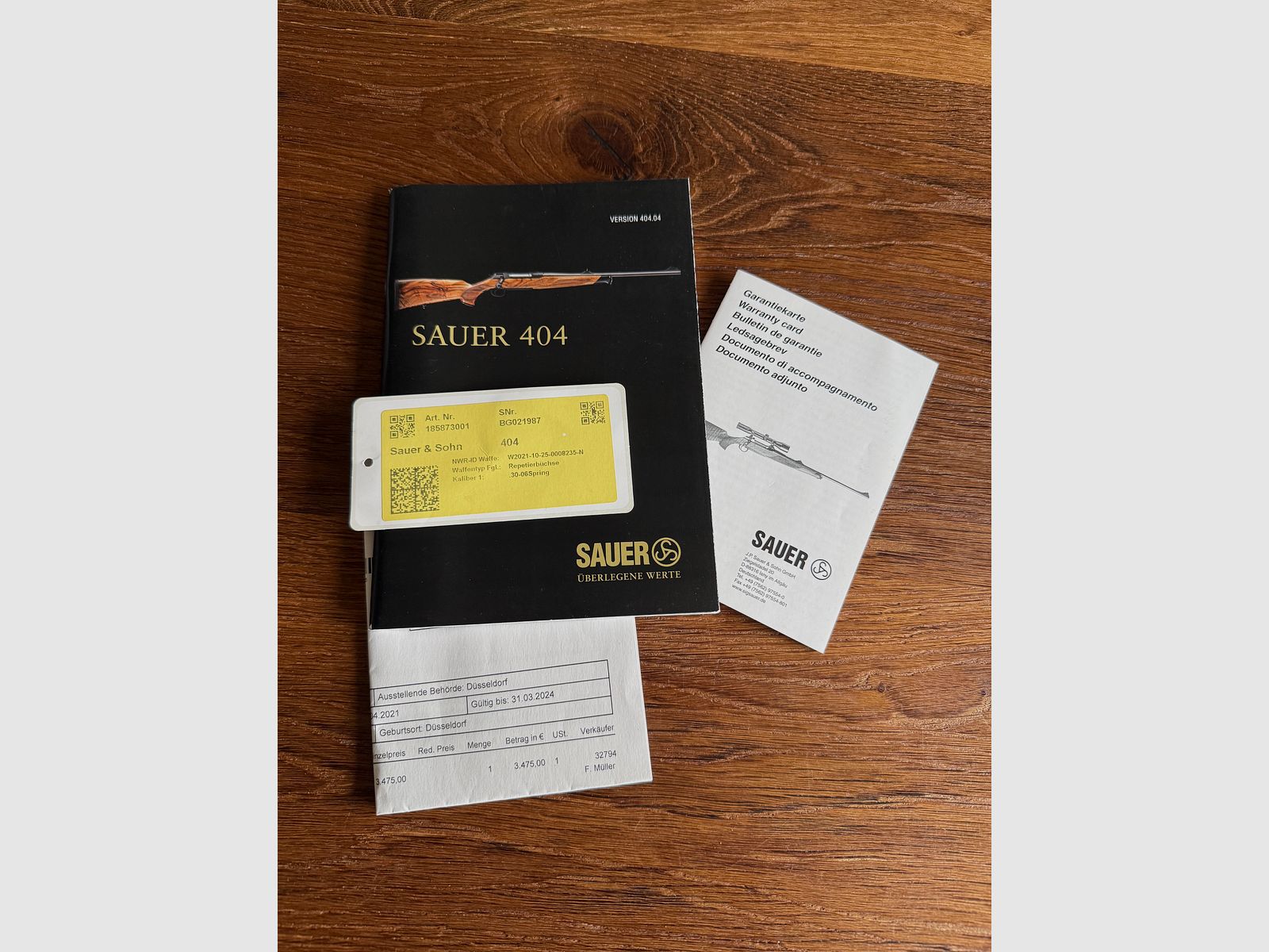 Sauer 404 Classic .30-06 NEUWERTIG