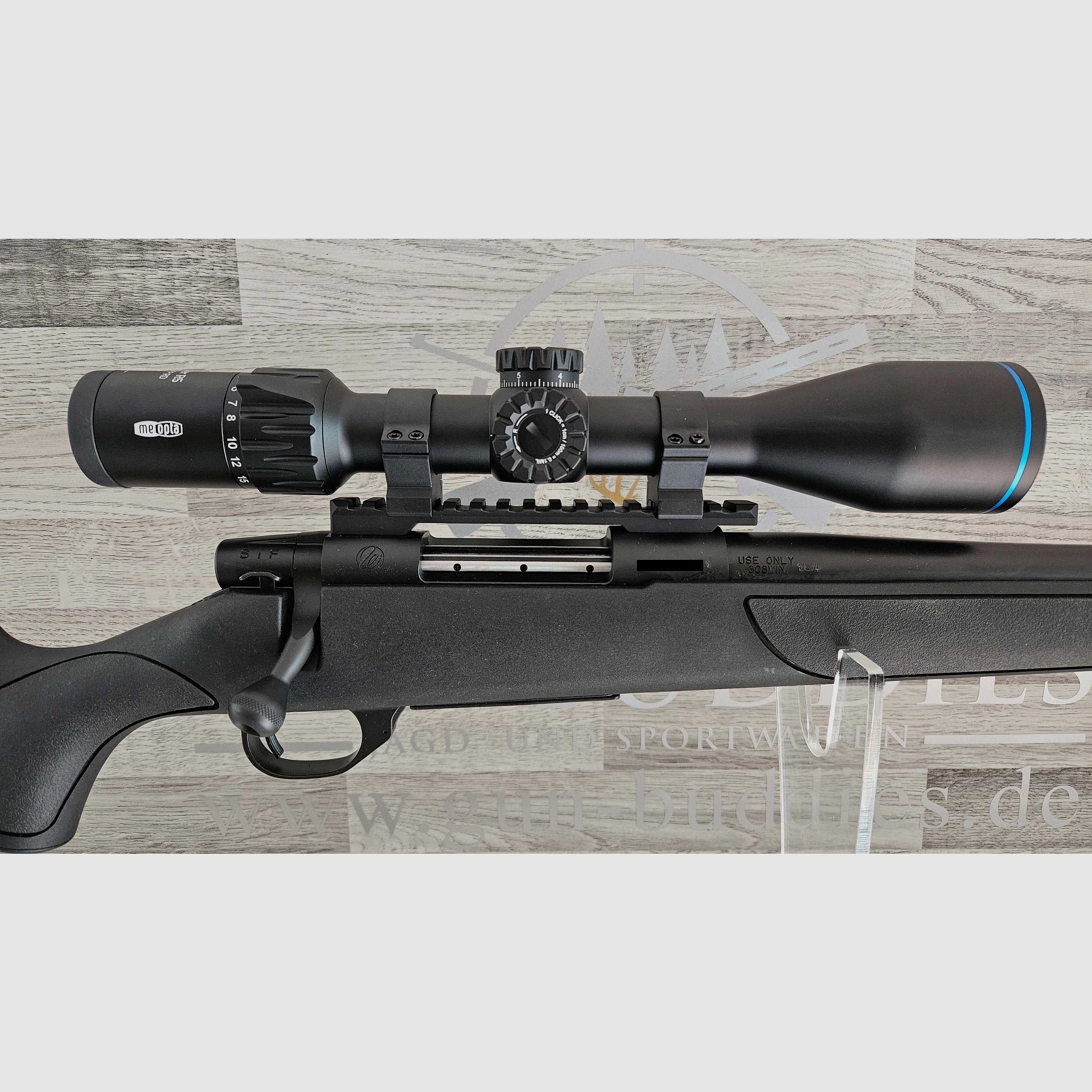 Weatherby Vanguard Obsidian HB .308Win. - Complete set with Meopta scope + SD - New merchandise from specialist trade