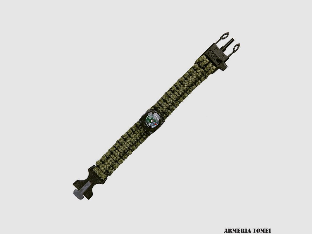 ARMBAND – PARACORD ÜBERLEBENSKOMPASS 9 ZOLL OD