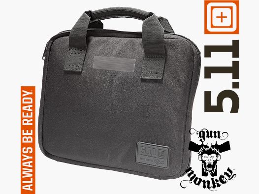 Pokrowiec na pistolet 5.11 Single Pistol Case kol. 019 Black (58724)