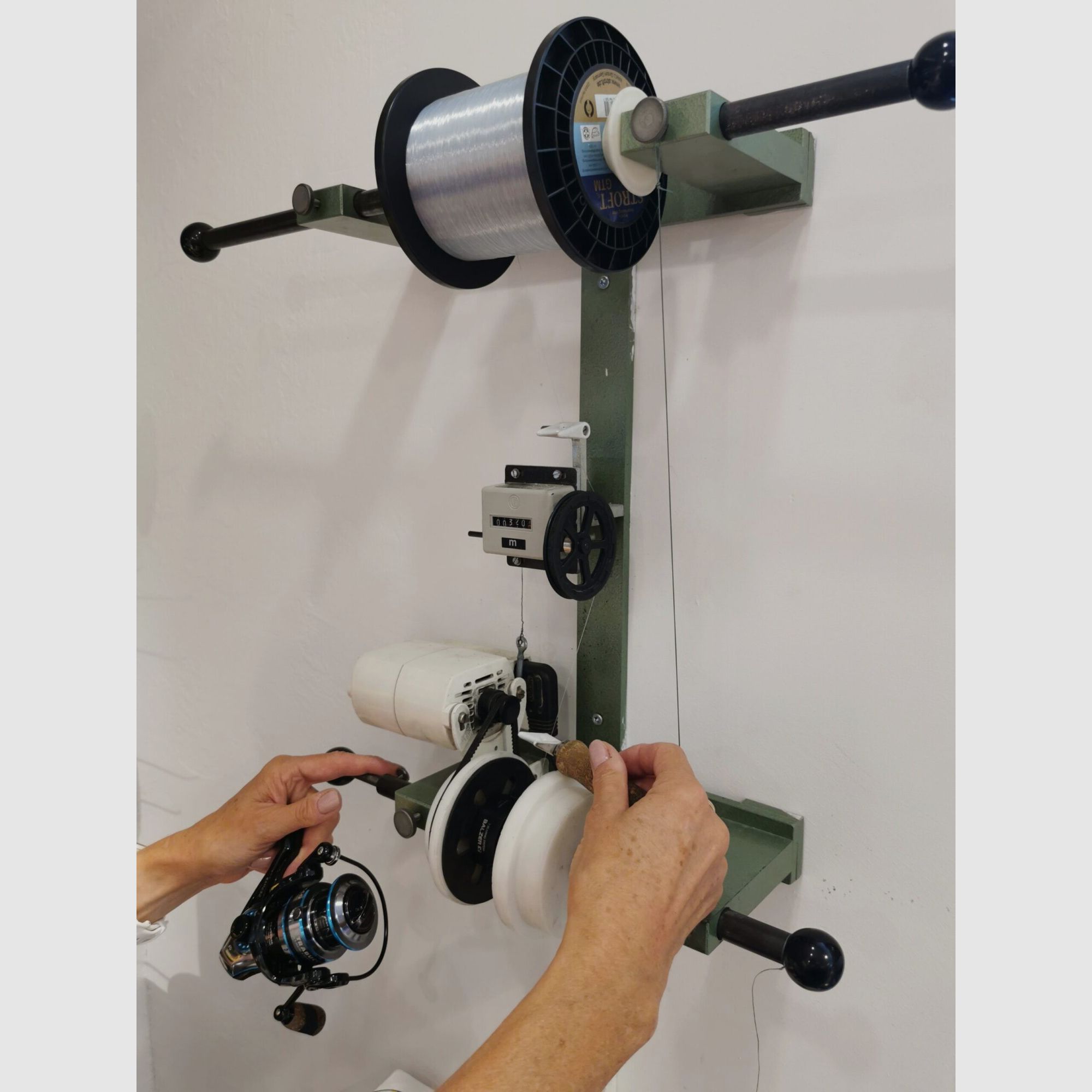 Rollen neu bewickeln